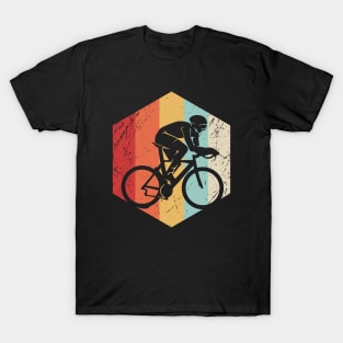 Cycling Retro Distressed T-Shirt